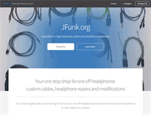 Tablet Screenshot of jfunk.org